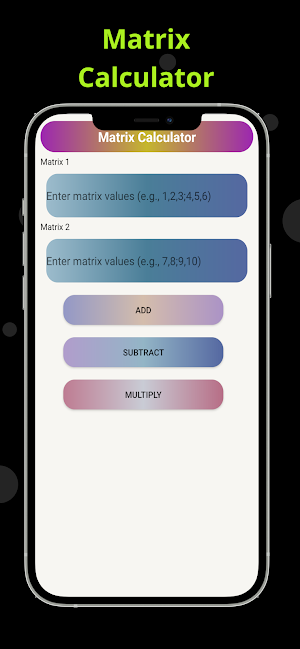 Matrix Calculator Screenshot 3