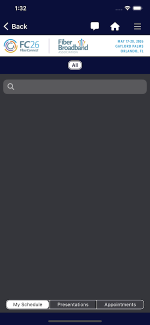 Fiber Connect Events Screenshot 2