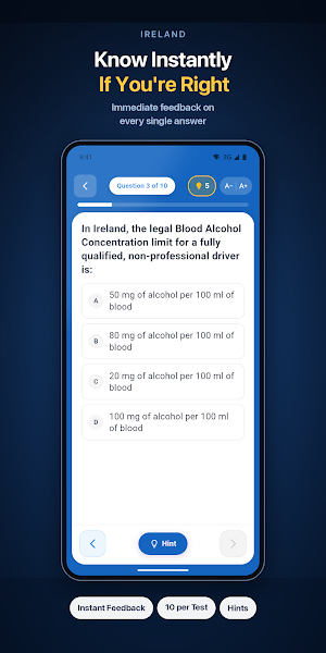 Driver Theory Test Ireland Screenshot 2