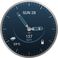 Chrome Ring Watch Face