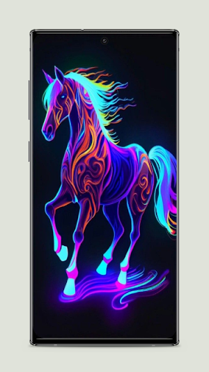 Neon animal Wallpaper Screenshot 2
