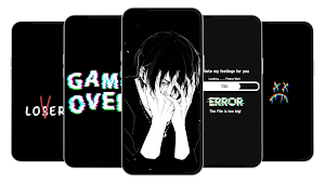 Sad Wallpapers HD Broke, Alone Screenshot 1
