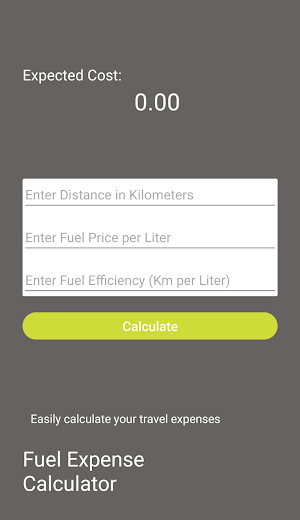 Fuel Estimator - Accurate screenshot 2