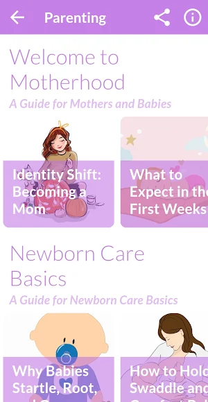 Breastfeeding & Newborn Care Screenshot 0