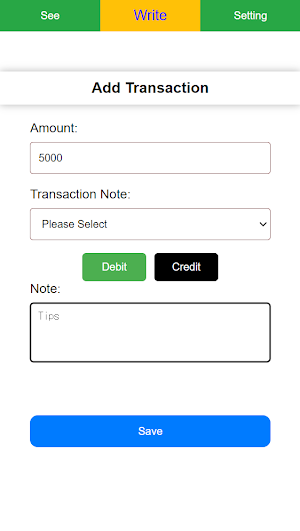 Cash Flow Screenshot 3