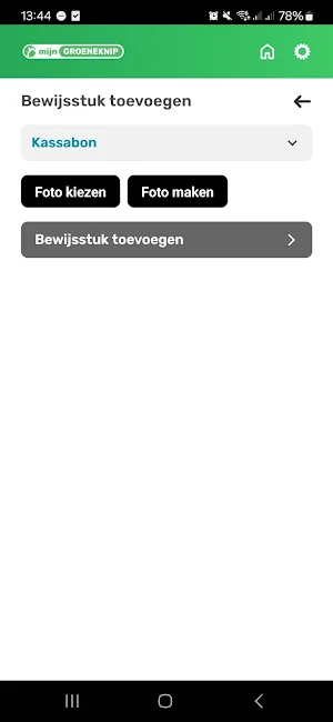 MijnGroeneKnip Screenshot 2