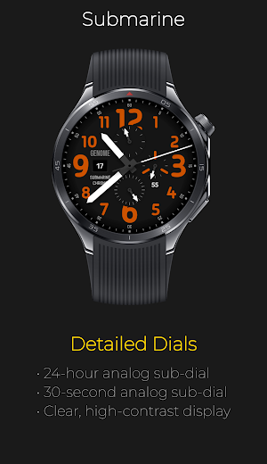 Submarine: Analog Tool Watch Screenshot 1