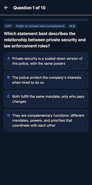 Security Pro: CPP & PSP Prep Screenshot 1