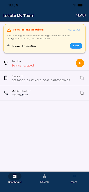 LMT - Locate My Team Screenshot 3