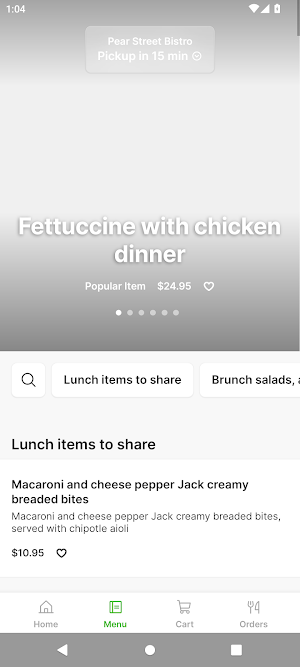 Pear Street Bistro Screenshot 1