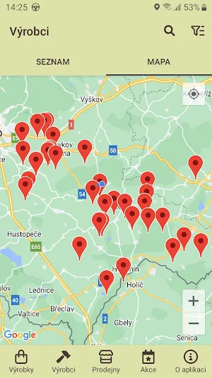 Regionální značky Screenshot 2
