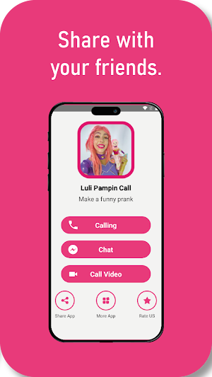 Luli Pampin Fake Video Call Screenshot 2