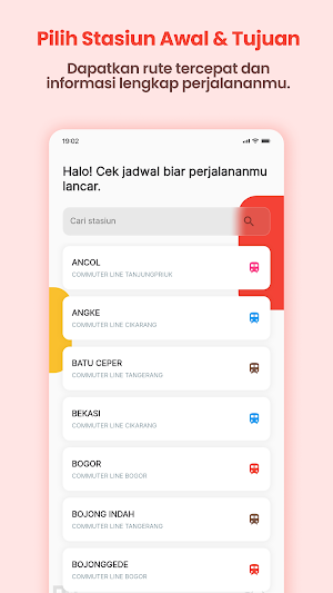 Jadwal KRL - Commuter Line Screenshot 1