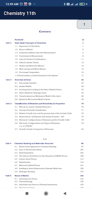 Class 11th Chemistry NCERT - (OFFLINE) Screenshot 3