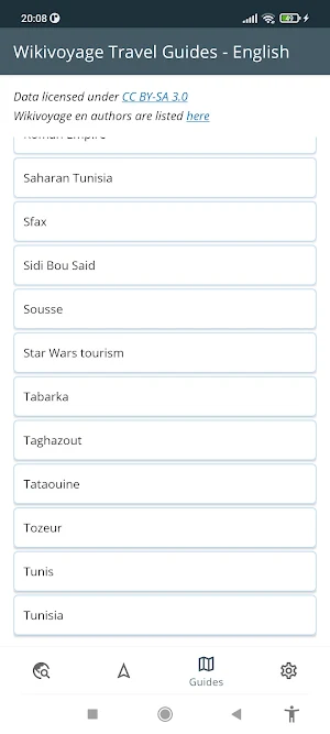 Tunisia Offline Map Screenshot 2