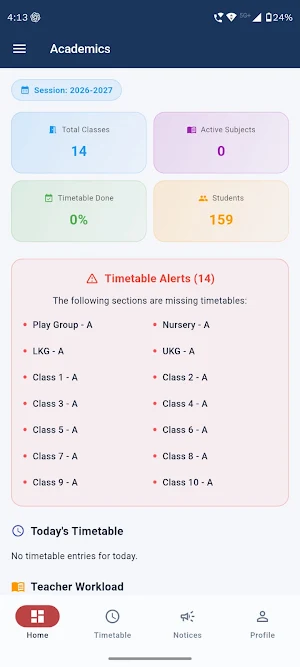 Prince Children Academy Staff Screenshot 2