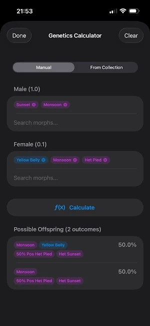 Monty: Ball Python Manager Screenshot 3