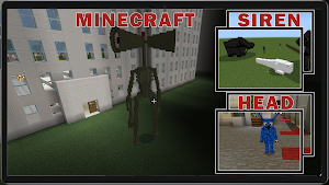 Siren Head Minecraft Screenshot 1