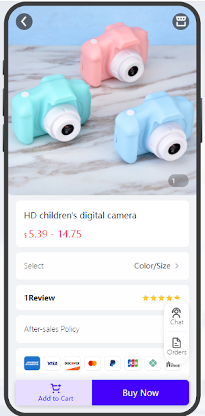 Kids Toys Online Shopping App Screenshot 1