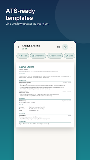 Resume Pilot: AI Resume Maker Screenshot 2