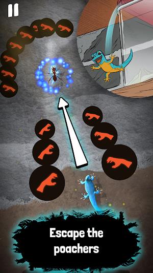 Electric Blue: Gecko dash! Screenshot 0