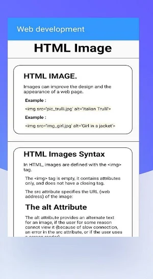 Web development (Web-Tech) Screenshot 3