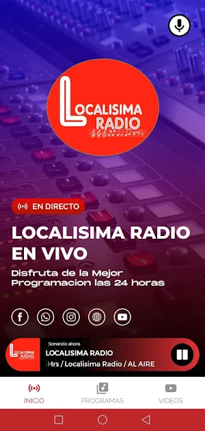 Localisima Radio Screenshot 1