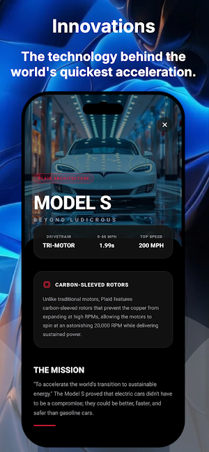 Tesla Car Wallpapers 4K Screenshot 3