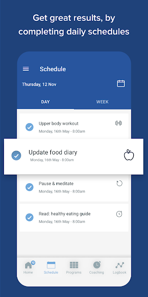 NV Fitness Lifestyle Coaching Screenshot 2