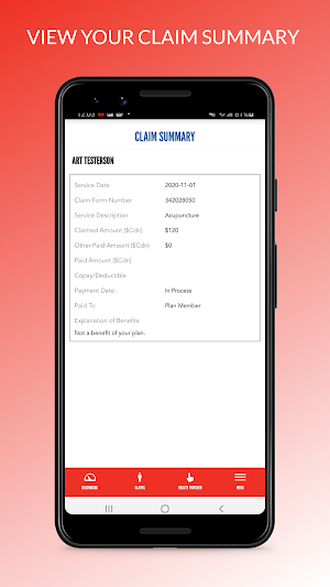 ARTA Benefits Screenshot 2