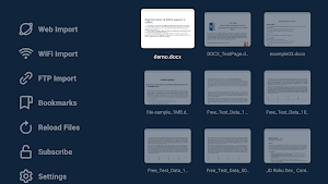 TV DocX Viewer Screenshot 0