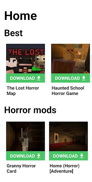 Horror Mods MCPE Screenshot 0