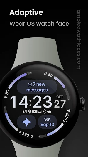 Adaptive Watch Face Screenshot 0