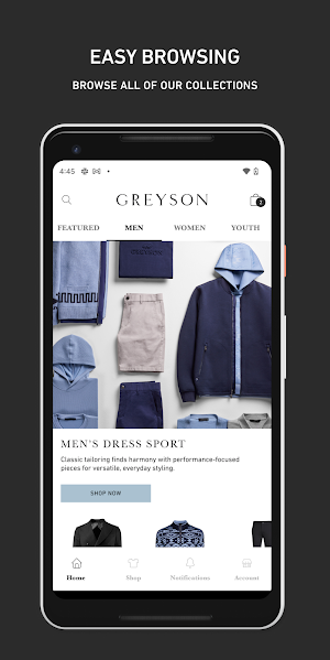 Greyson Clothiers Screenshot 2