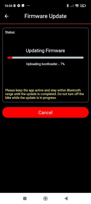 Firmware Update Screenshot 2