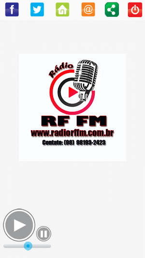 Rádio Online Rf Fm Screenshot 2