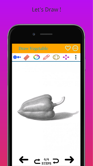 How to Draw Real Vegetables Screenshot 3