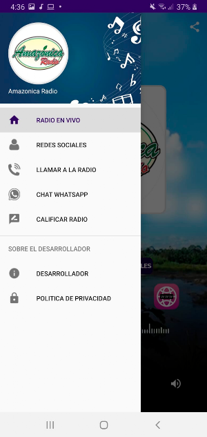 Amazónica Radio Screenshot 2