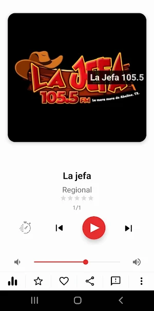 La jefa Radio 105.5 Screenshot 1