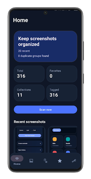 Smart Screenshot Organizer Screenshot 0