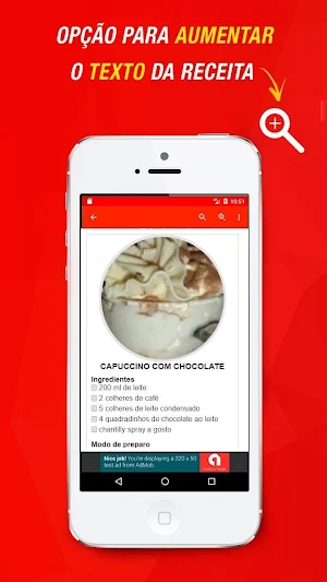 Receitas de Café e Capuccino Screenshot 1