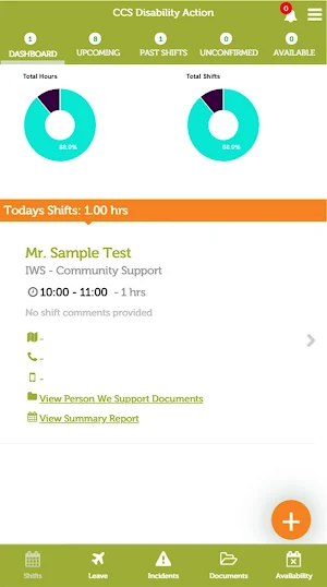 CCS Disability Action Screenshot 2