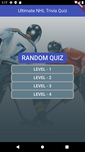 Ultimate NHL Trivia Quiz Screenshot 0