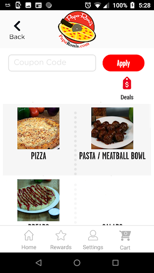 Papa Ronis Pizza and Ice Cream Screenshot 2