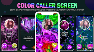 Color Call Flash - Call Screen Screenshot 1