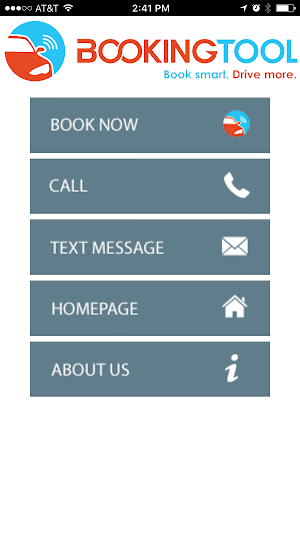 Booking Tool Screenshot 1