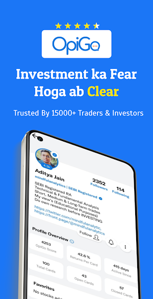 OpiGo: Track Top Stock Experts Screenshot 0