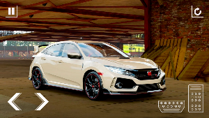 Real Honda Car Civic Parking  Screenshot 3