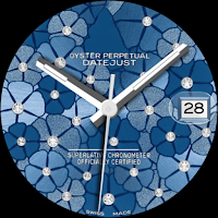 Oyster Flowers Watch Face
