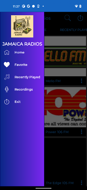 Jamaica Radio + Recorder Screenshot 1